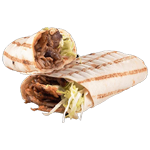 Lamb Tikka Bbq Wrap 