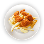 Chicken Nuggets & Chips 